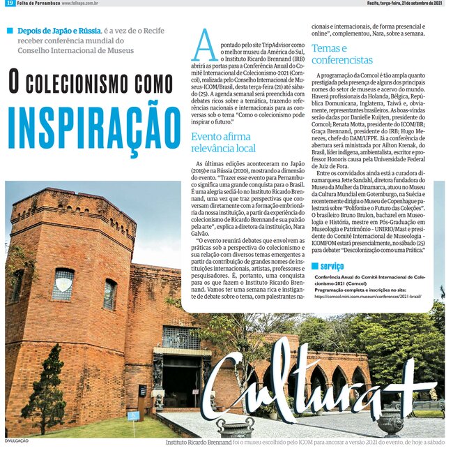 Folha de Pernambuco Cultura 21.09.21